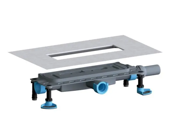 Ablaufgehäuse DallFlex Plan, DN 40 Ablaufgehäuse DallFlex Plan, DN 40