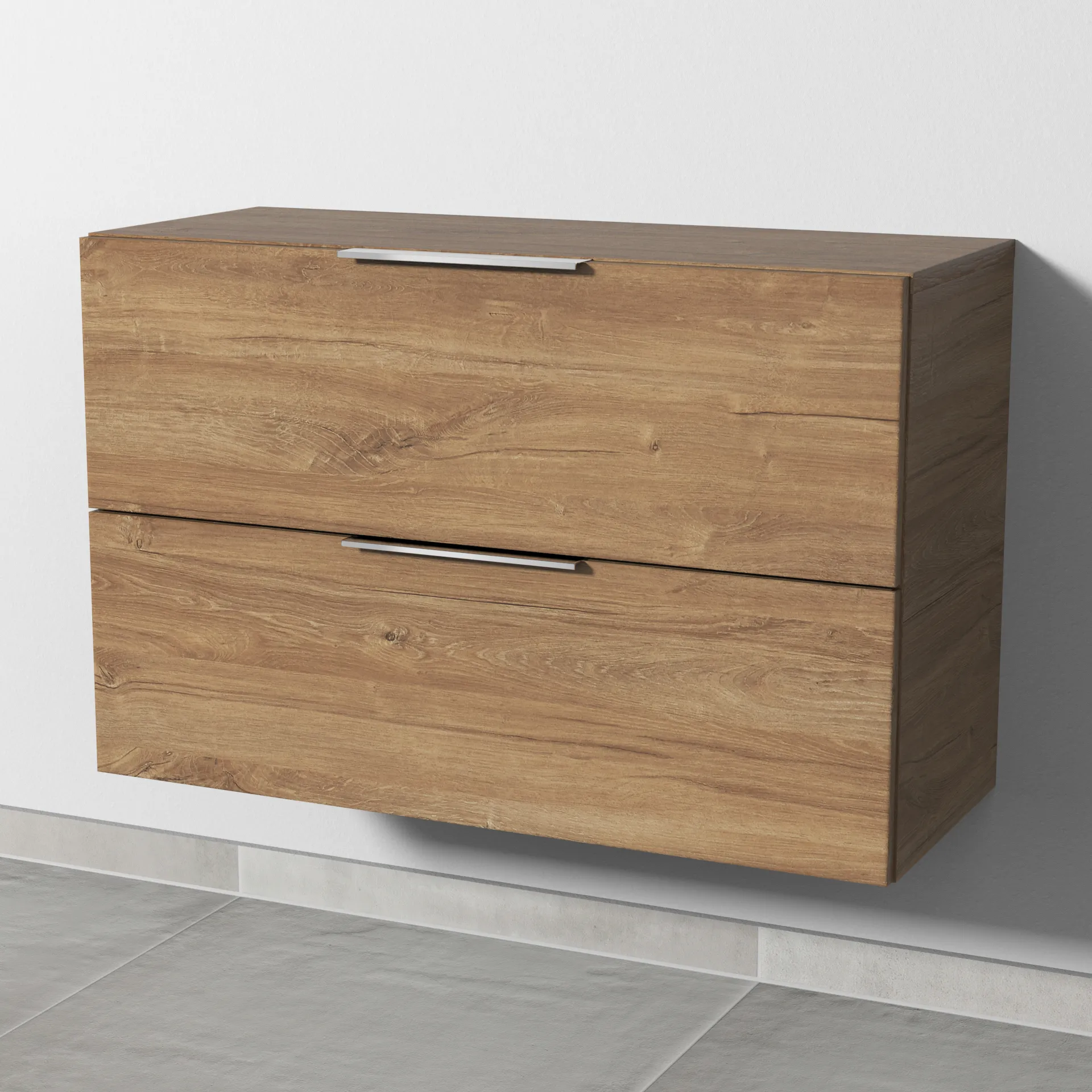 Sanipa Anbauschrank „4balance“ 800 × 518 × 329 mm in Eiche Kansas, ohne Beleuchtung