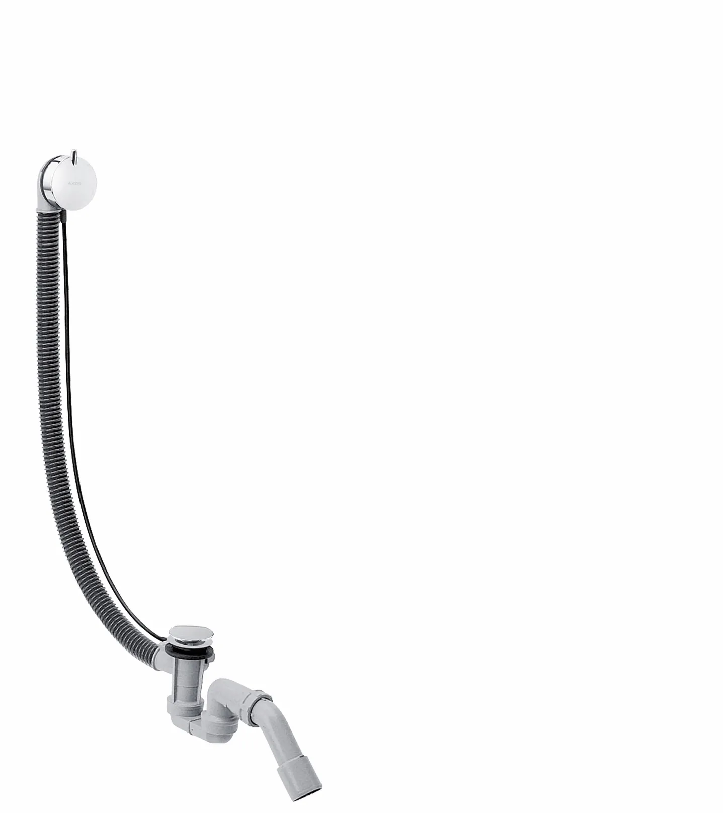 Hansgrohe AXOR Komplettset Ablauf- und Überlaufgarnitur für Sonderwannen, Chrom
