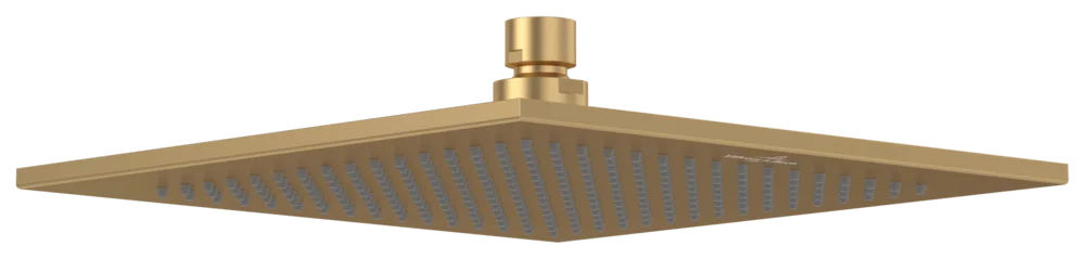 Villeroy & Boch Universal Showers Regenbrause, eckig, Brushed Gold, 250x250x56 mm Villeroy & Boch Universal Showers Regenbrause, eckig, Brushed Gold, 250x250x56 mm
