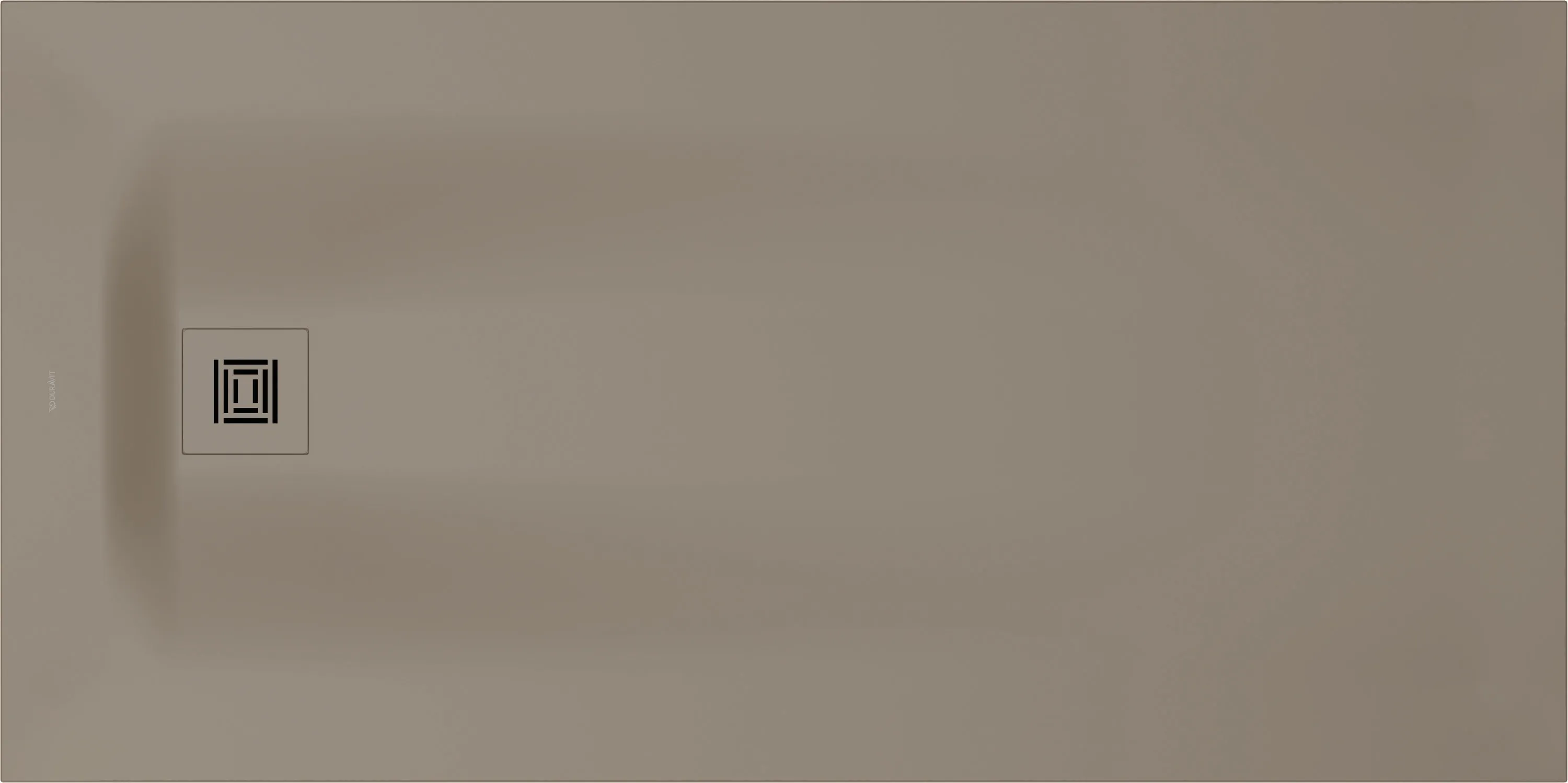 Duravit rechteck Duschwanne „Sustano“ 160 × 80 cm in Greige Matt Duravit rechteck Duschwanne „Sustano“ 160 × 80 cm in Greige Matt