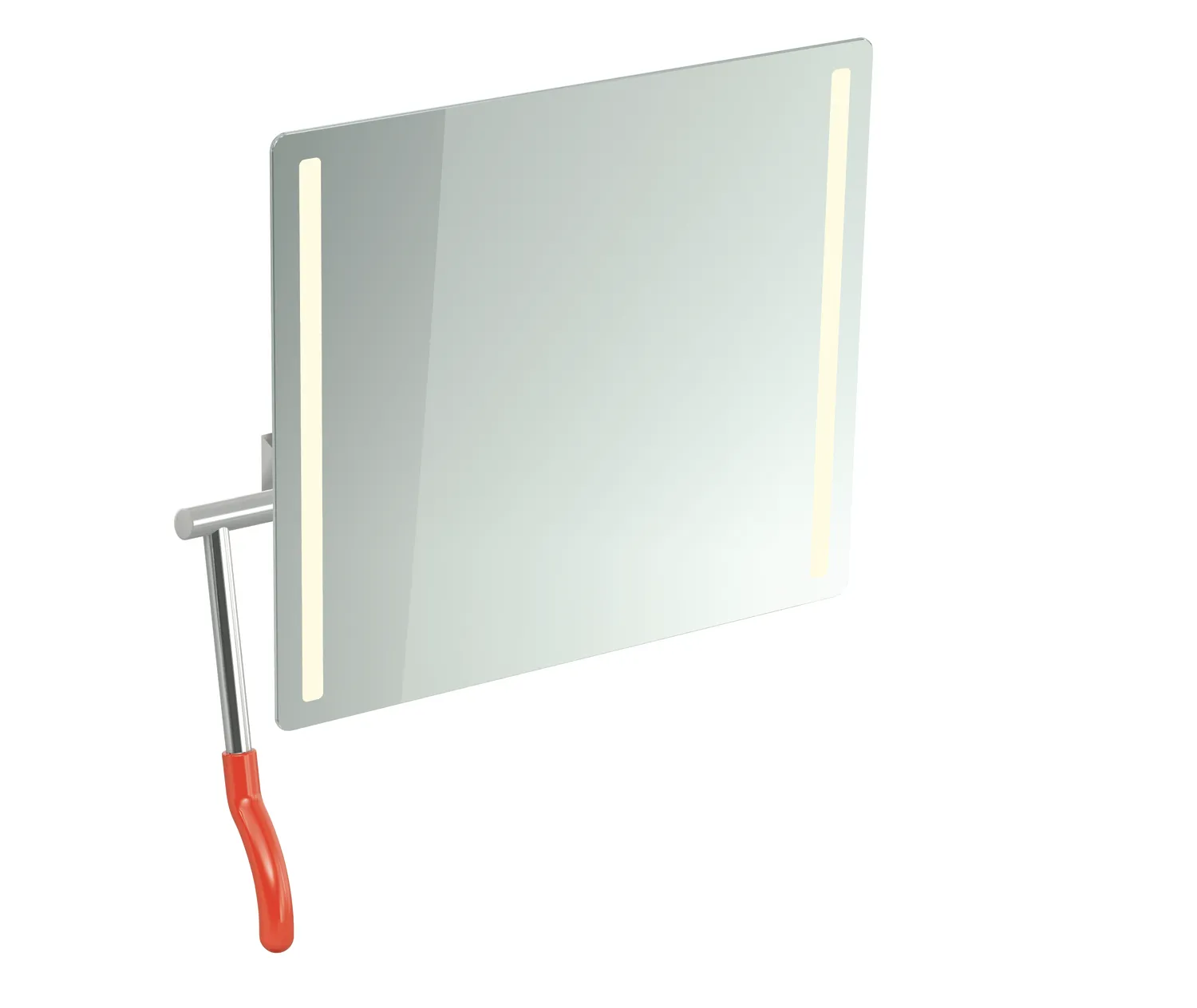 HEWI Kippspiegel „Serie 802 LifeSystem“ 60 × 54 cm in Koralle HEWI Kippspiegel „Serie 802 LifeSystem“ 60 × 54 cm in Koralle