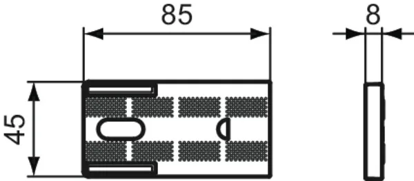 Ideal Standard „ProSys“ Zubehör/Ersatzteile für Vorwand-/Einbauelement