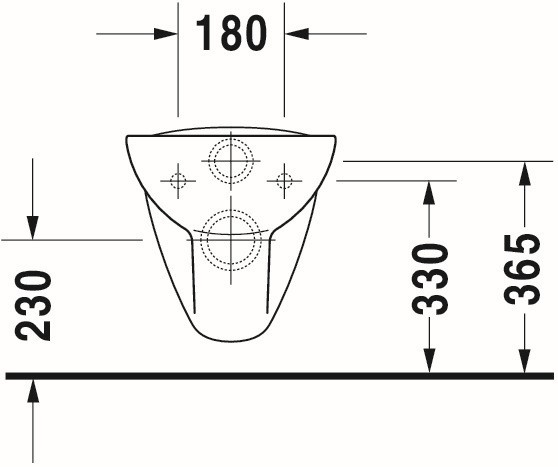 Set Wand-Tiefspül-WC „D-Code“ 35,5 × 36 × 54,5 cm mit Spülrand, Abgang waagerecht, Duravit mit WC-Sitz „D-Code“ 36 × 43 × 4 cm Scharniere Edelstahl Set Wand-Tiefspül-WC „D-Code“ 35,5 × 36 × 54,5 cm mit Spülrand, Abgang waagerecht, Duravit mit WC-Sitz „D-Code“ 36 × 43 × 4 cm Scharniere Edelstahl