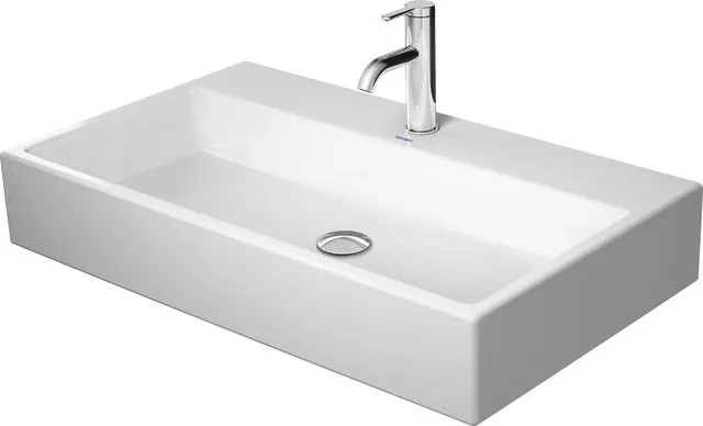 Wandwaschtisch geschliffen „Vero Air“, ohne Überlauf, Hahnlochposition mittig Größe: 80 × 47 cm / Hahnlochbohrung: mit 1×1 Hahnlochbohrung / Hahnlochposition: mittig / Oberflächenveredelung: mit WonderGliss / Überlauf: ohne Überlauf Wandwaschtisch geschliffen „Vero Air“, ohne Überlauf, Hahnlochposition mittig Größe: 80 × 47 cm / Hahnlochbohrung: mit 1×1 Hahnlochbohrung / Hahnlochposition: mittig / Oberflächenveredelung: mit WonderGliss / Überlauf: ohne Überlauf
