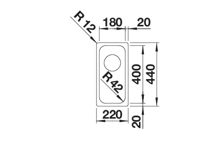 BLANCO SOLIS 180-IF BLANCO SOLIS 180-IF