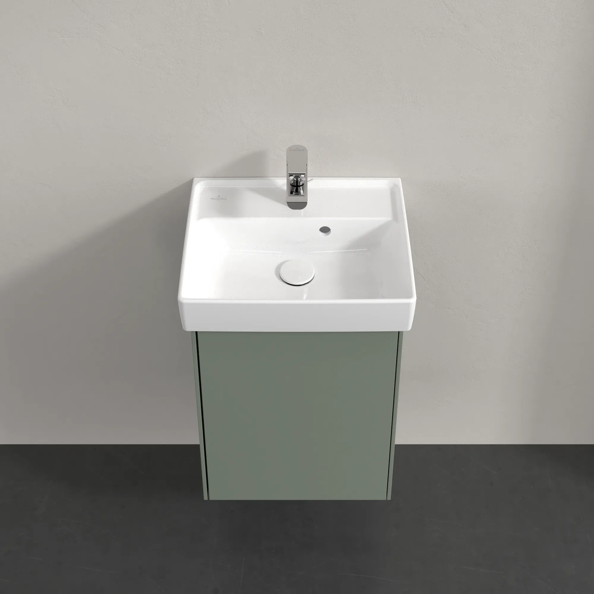 Villeroy & Boch Collaro Waschbeckenunterschrank C00501, 410 x 546 x 344 mm, Soft Green Villeroy & Boch Collaro Waschbeckenunterschrank C00501, 410 x 546 x 344 mm, Soft Green