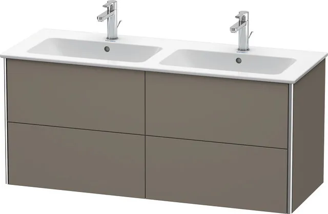 Duravit Waschtischunterschrank wandhängend „XSquare“ 128 × 56 × 47,8 cm Duravit Waschtischunterschrank wandhängend „XSquare“ 128 × 56 × 47,8 cm