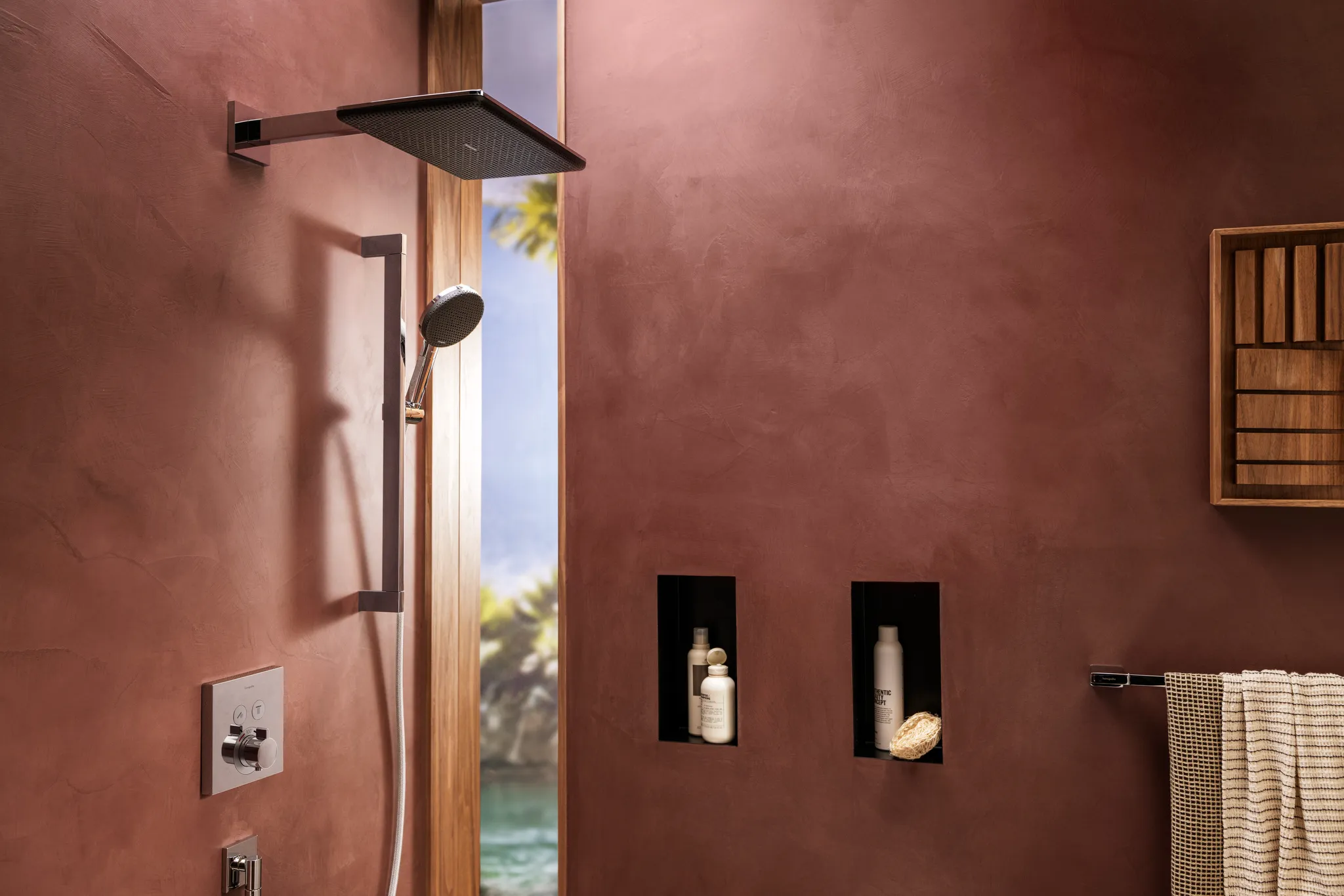 Hansgrohe XtraStoris Minimalistic Wandnische rahmenlos, Mattschwarz, 300 x 150 x 100 mm Hansgrohe XtraStoris Minimalistic Wandnische rahmenlos, Mattschwarz, 300 x 150 x 100 mm