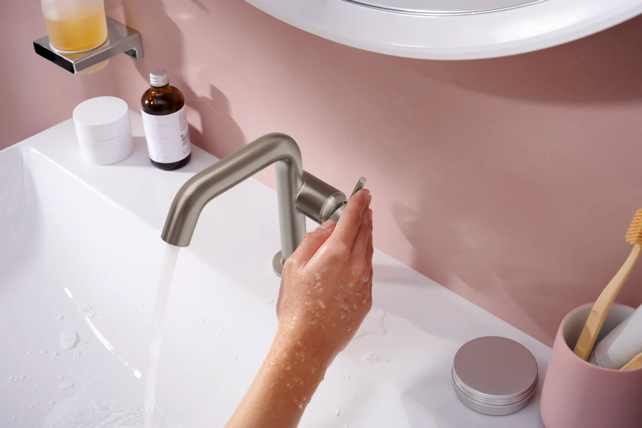 Hansgrohe Xelu Q Waschtisch, weiß, 800x480 mm, wandhängend, mit Hahnloch, ohne Überlauf, SmartClean Glasur Hansgrohe Xelu Q Waschtisch, weiß, 800x480 mm, wandhängend, mit Hahnloch, ohne Überlauf, SmartClean Glasur