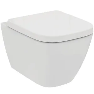 WC-Paket i.life S WC Randlos mit WC-Sitz Softclosing 360x485x375mm Weiß