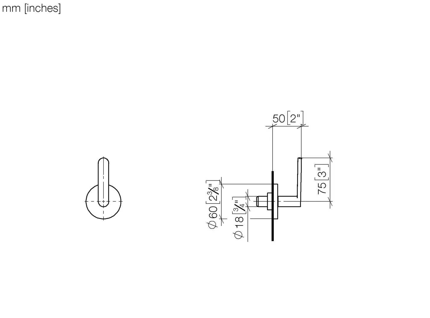 Dornbracht META Unterputzventil rechtsschließend ½" Chrom Dornbracht META Unterputzventil rechtsschließend ½" Chrom