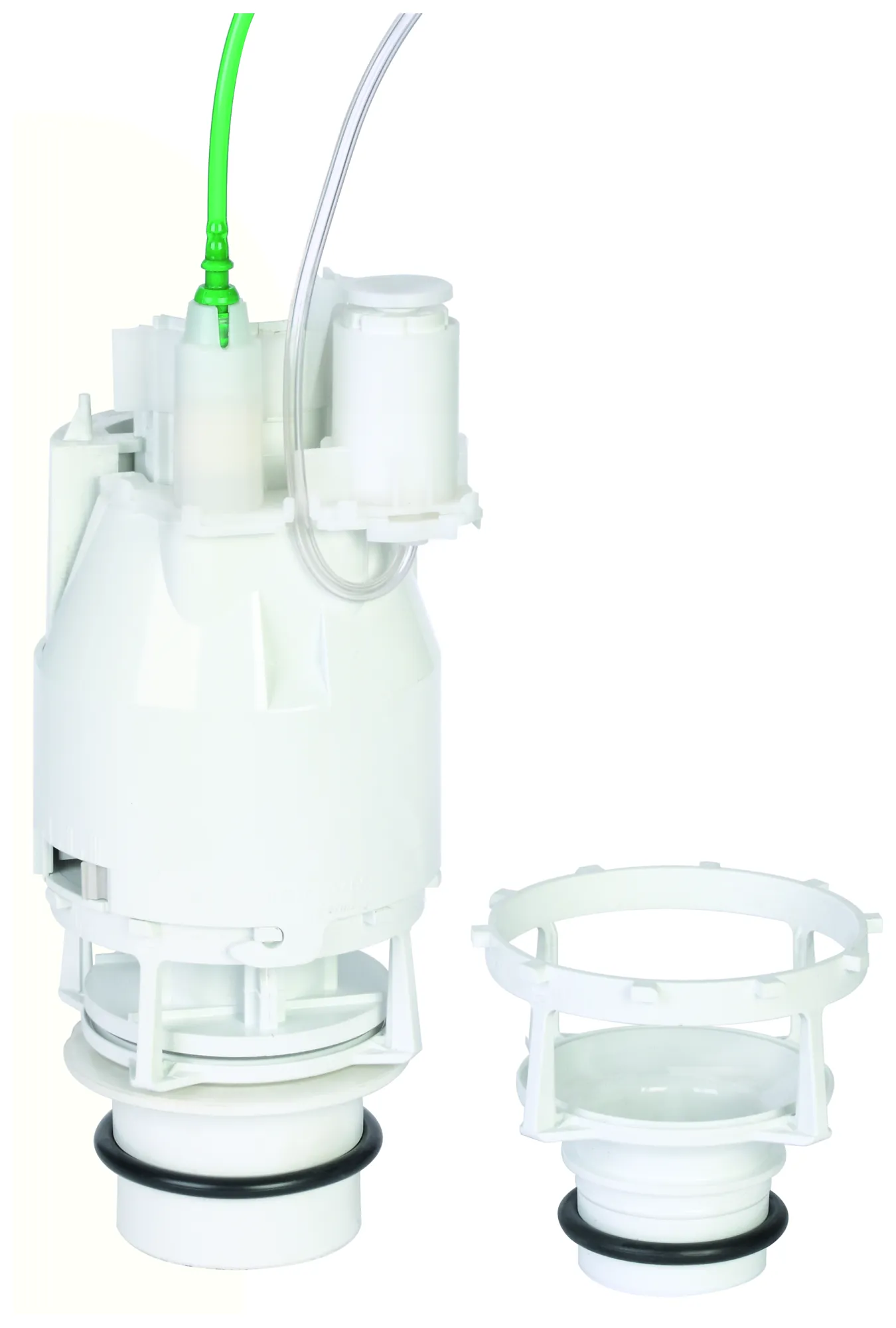 Ablaufventil-Dual Flush 42265, für Spülkasten 0,82 m, pneumatische Betätigung, für 6 l oder 3 l, mit Ventilsitz Ablaufventil-Dual Flush 42265, für Spülkasten 0,82 m, pneumatische Betätigung, für 6 l oder 3 l, mit Ventilsitz