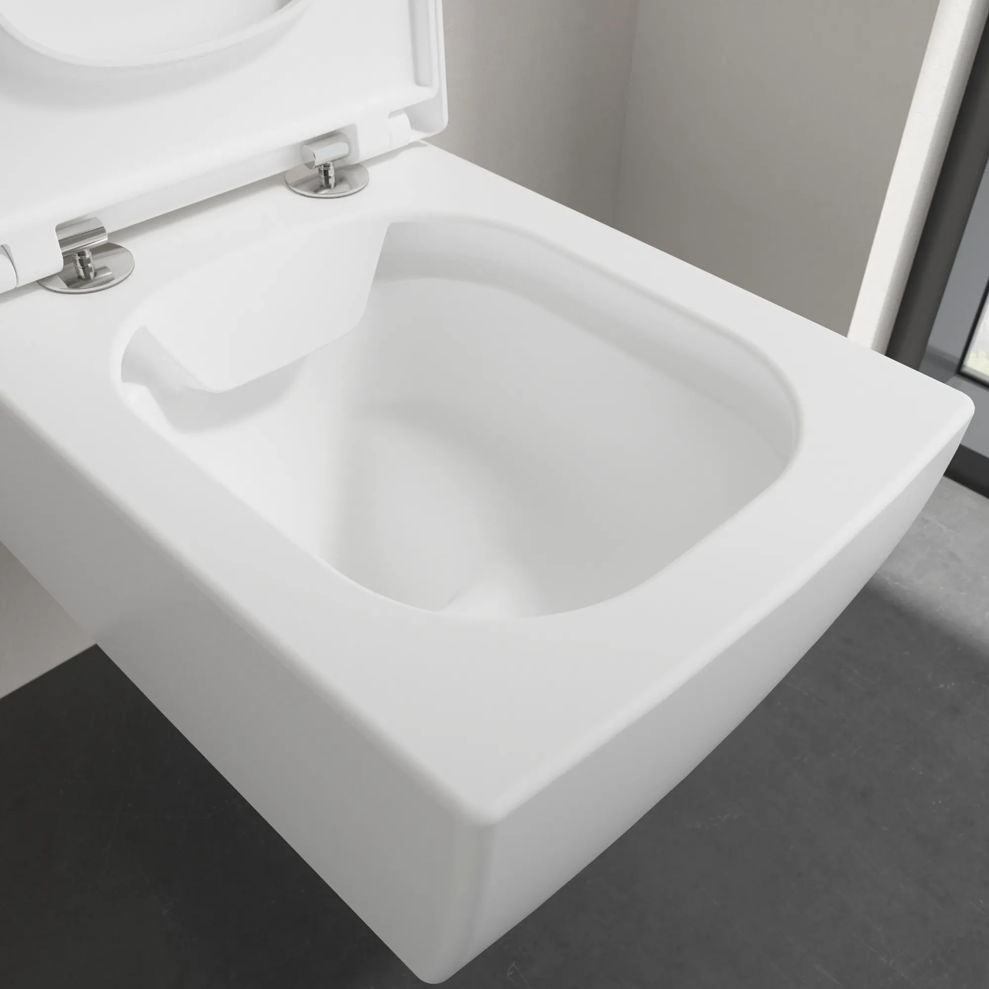 Villeroy & Boch Memento 2.0 Tiefspül-WC spülrandlos, 375 x 560 mm, wandhängend