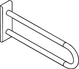 HEWI Wandgriff „Serie 801“