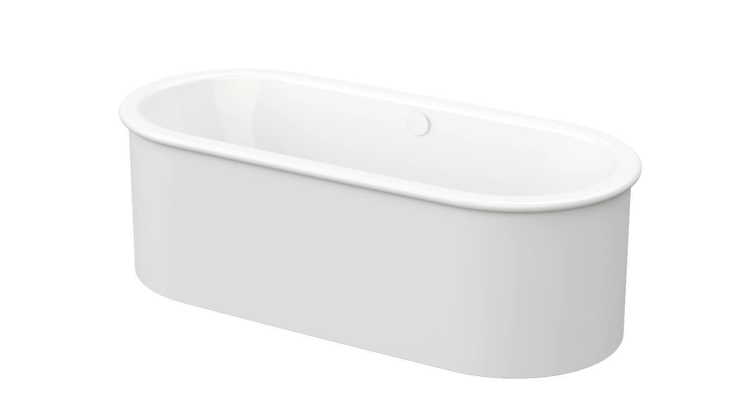 Bette Badewanne „BetteSuno“ freistehend oval 177,5 × 77,5 cm in Weiß Bette Badewanne „BetteSuno“ freistehend oval 177,5 × 77,5 cm in Weiß