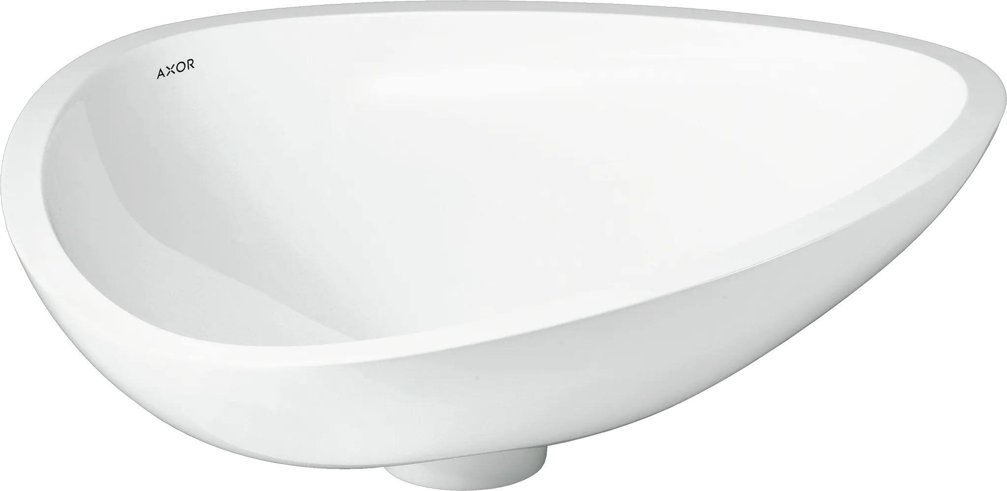 Hansgrohe AXOR Massaud Aufsatzwaschtisch 570x450 mm, weiß Hansgrohe AXOR Massaud Aufsatzwaschtisch 570x450 mm, weiß