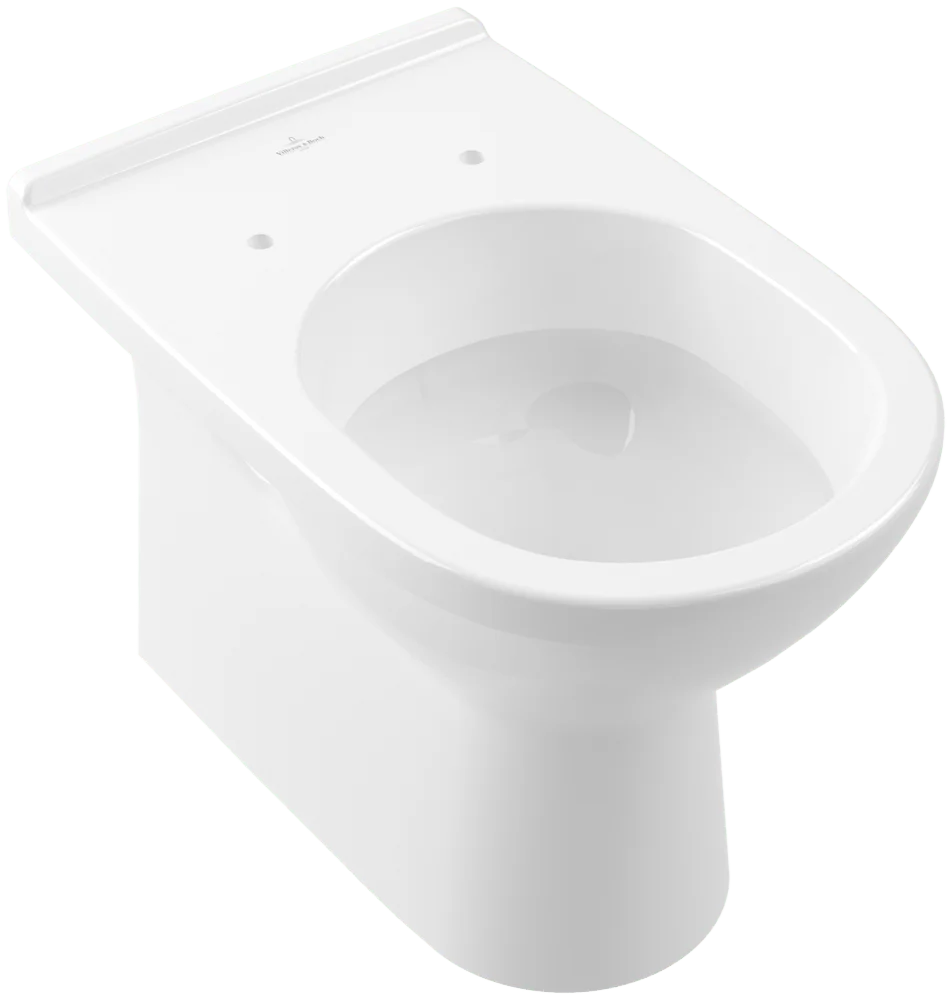 Villeroy & Boch O.novo Tiefspül-WC 565710, bodenstehend, Oval, weiß