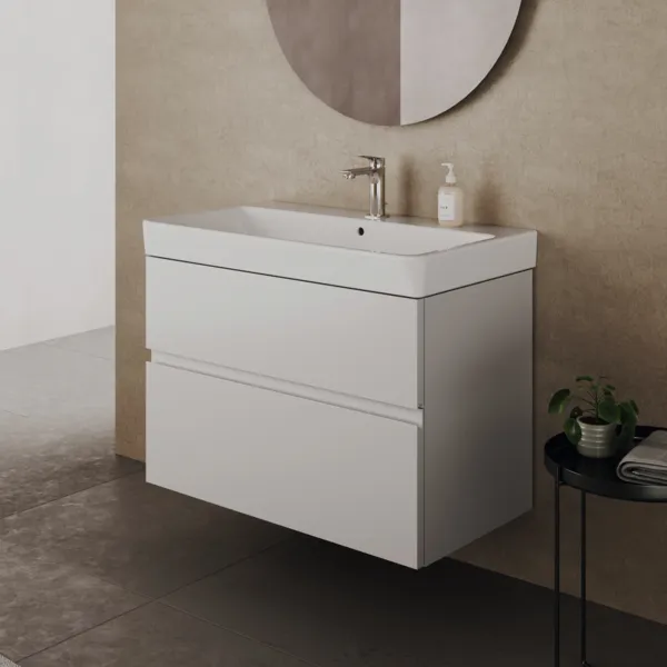 Ideal Standard Waschbecken „i.lifeB“, Hahnlochposition mittig in Weiß