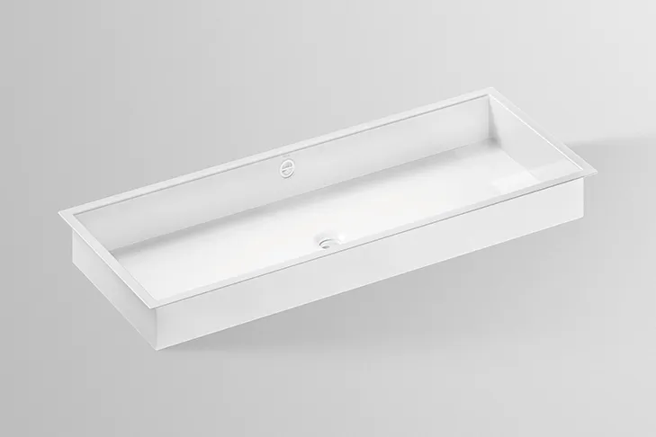Waschbecken „ME-Serie“ 1044 × 419 × 111 mm mit ProShield Waschbecken „ME-Serie“ 1044 × 419 × 111 mm mit ProShield