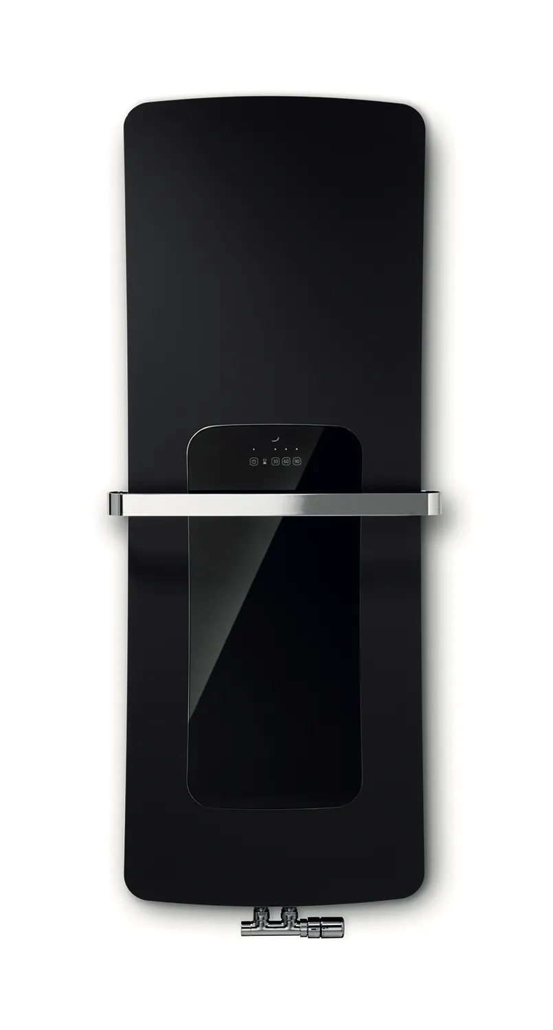 Hybridheizkörper „Folio Hybrid“ 54 × 179,6 cm in schwarz Hybridheizkörper „Folio Hybrid“ 54 × 179,6 cm in schwarz