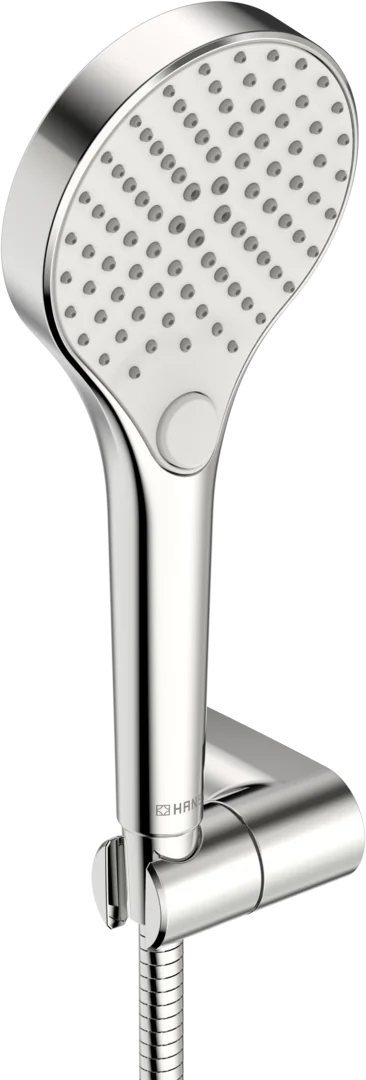 HansaVIVA Handbrausegarnitur HansaVIVA 4417 Chrom, Wandmontage, 3-strahlig HansaVIVA Handbrausegarnitur HansaVIVA 4417 Chrom, Wandmontage, 3-strahlig