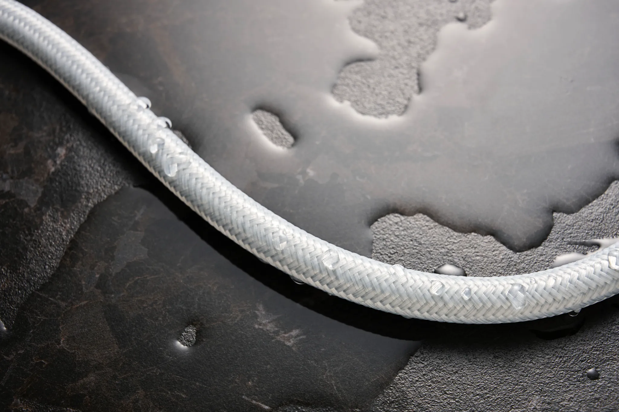 Designflex Textilbrauseschlauch 200 cm Chrom Designflex Textilbrauseschlauch 200 cm Chrom