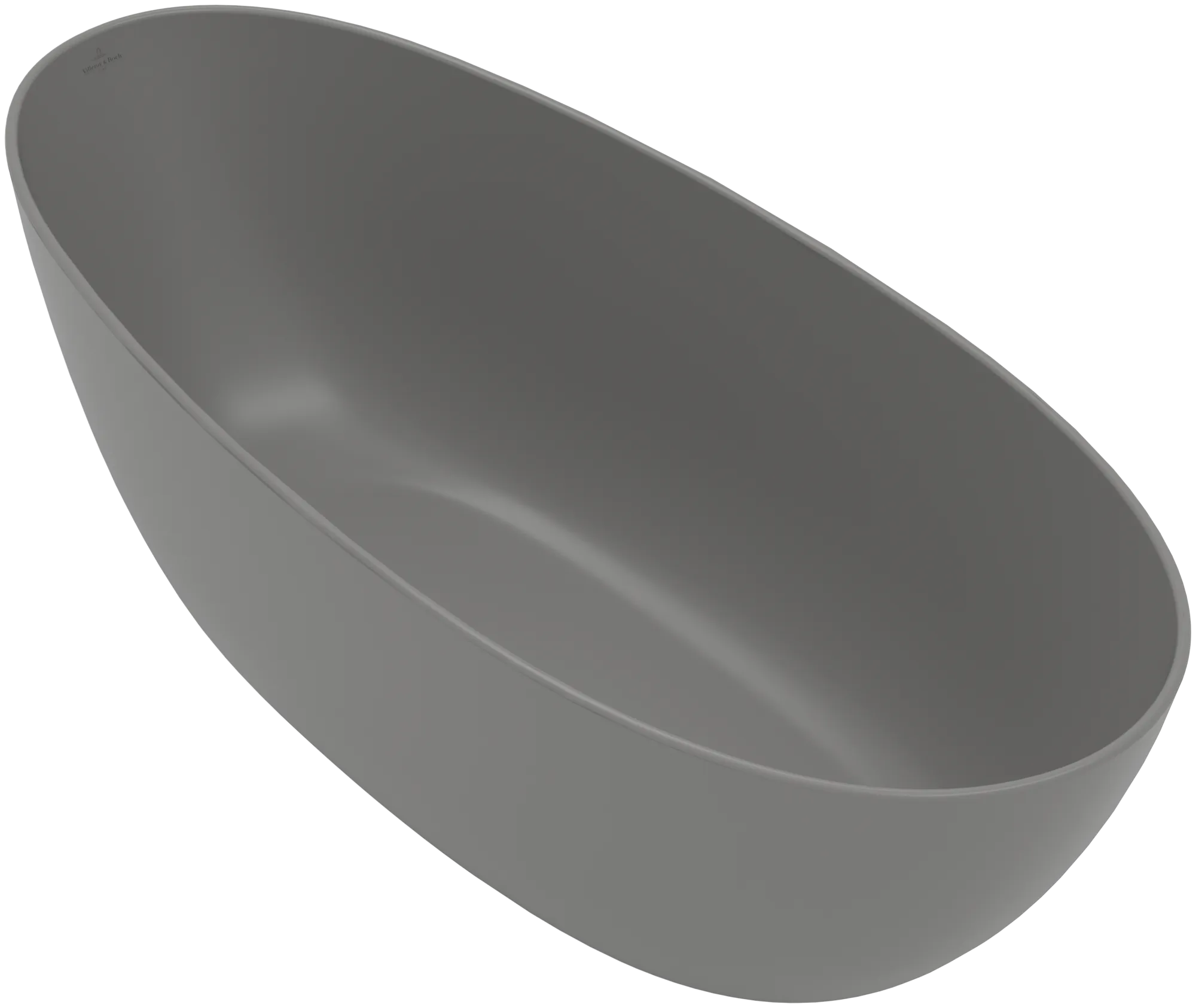 Villeroy & Boch Badewanne „Antao“ freistehend oval 170 × 75 cm in Grey Villeroy & Boch Badewanne „Antao“ freistehend oval 170 × 75 cm in Grey
