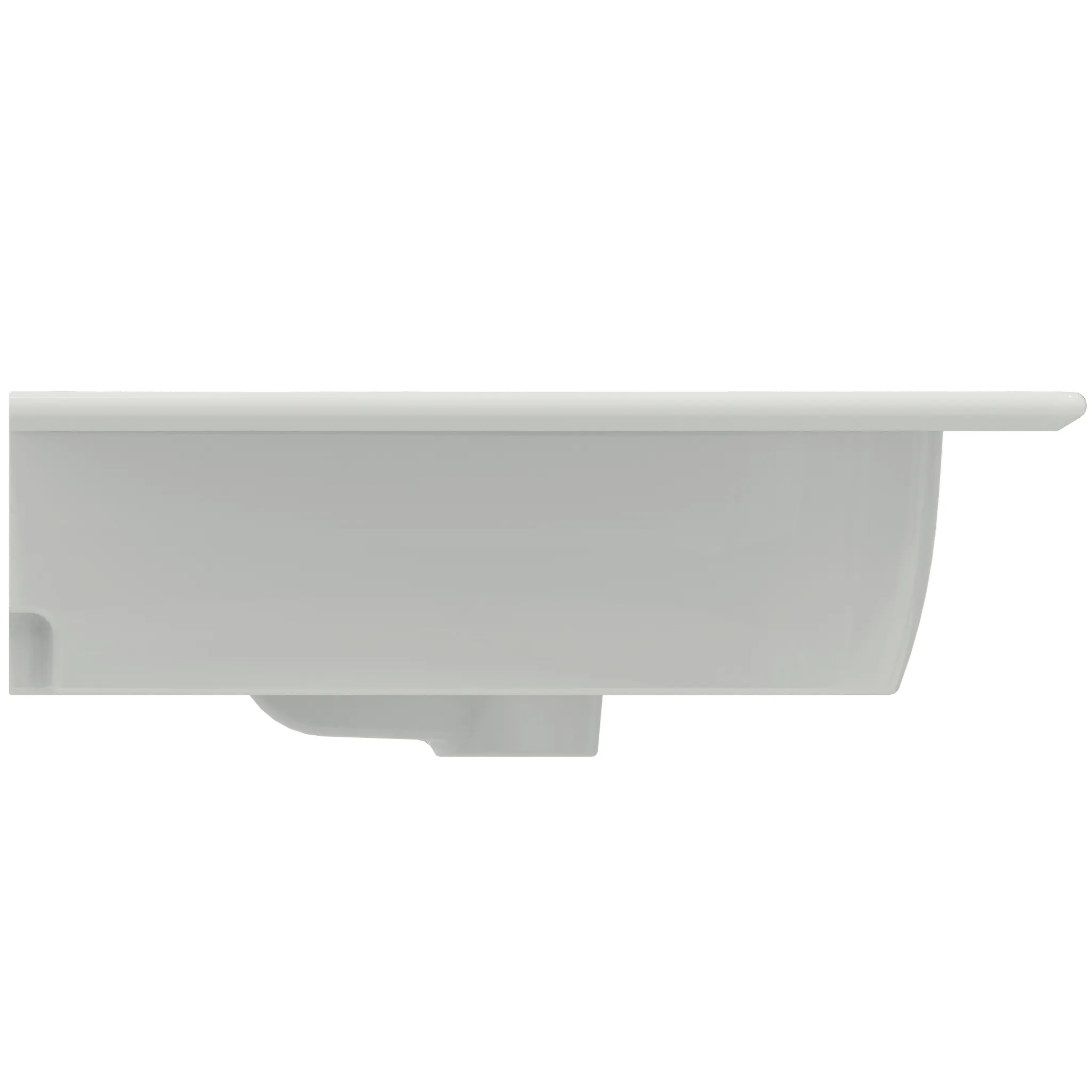 Waschbecken „i.life A“ 64 × 46 × 15,5 cm, Hahnlochposition mittig Waschbecken „i.life A“ 64 × 46 × 15,5 cm, Hahnlochposition mittig