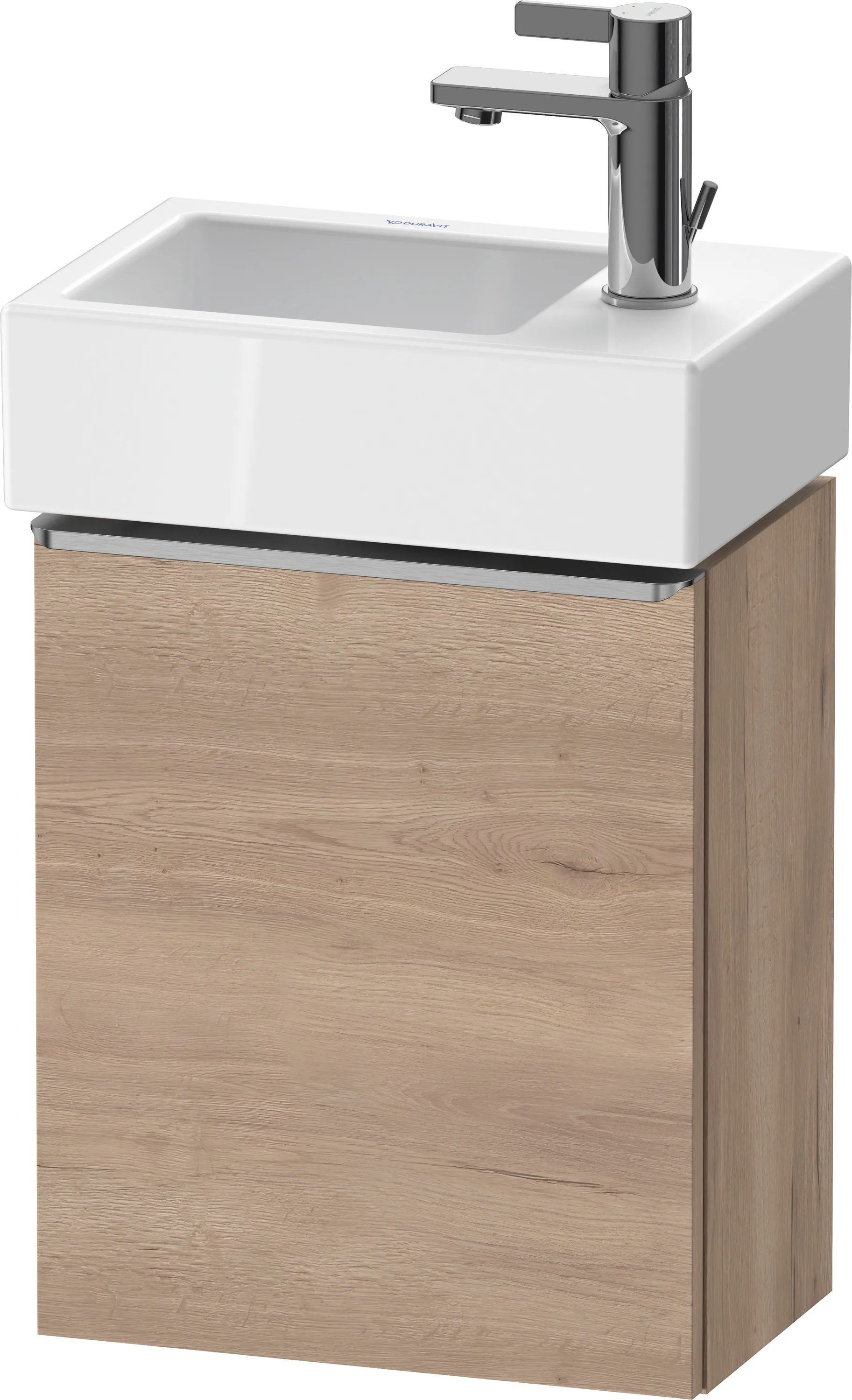 Duravit Waschtischunterschrank wandhängend „D-Neo“ 36,4 × 44 × 22,2 cm in Eiche Marmoriert