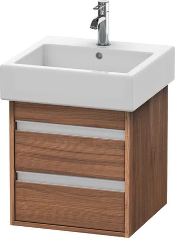 Duravit Waschtischunterschrank wandhängend „Ketho“ 45 × 48 × 44 cm Nussbaum Natur Duravit Waschtischunterschrank wandhängend „Ketho“ 45 × 48 × 44 cm Nussbaum Natur