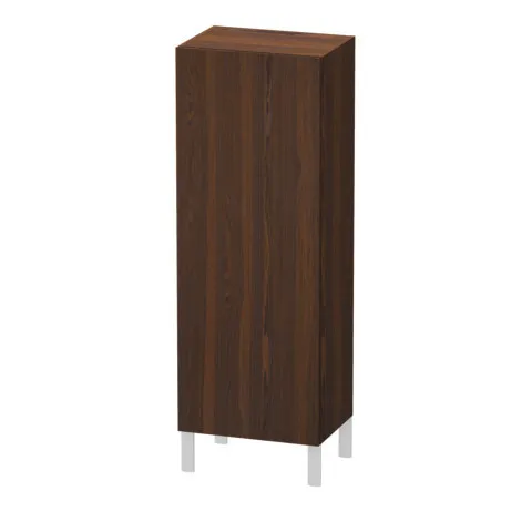 Duravit Halbhochschrank „L-Cube“ 50 × 132 × 36,3 cm Nussbaum gebürstet
