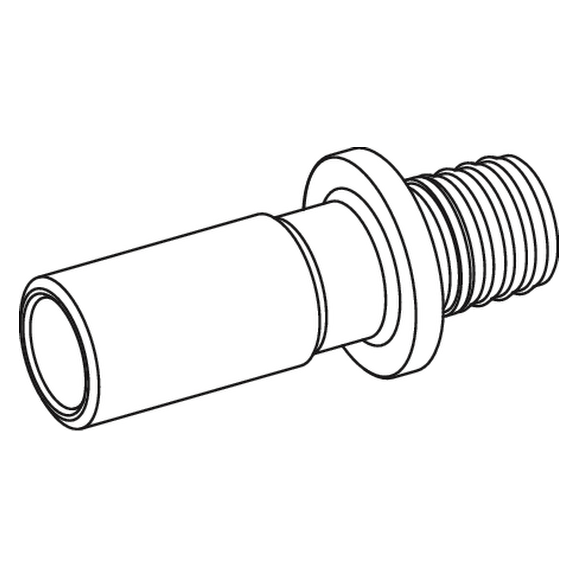 TECEflex Presslötanschluss Dimension 20 auf 18 mm CU, Siliziumbronze