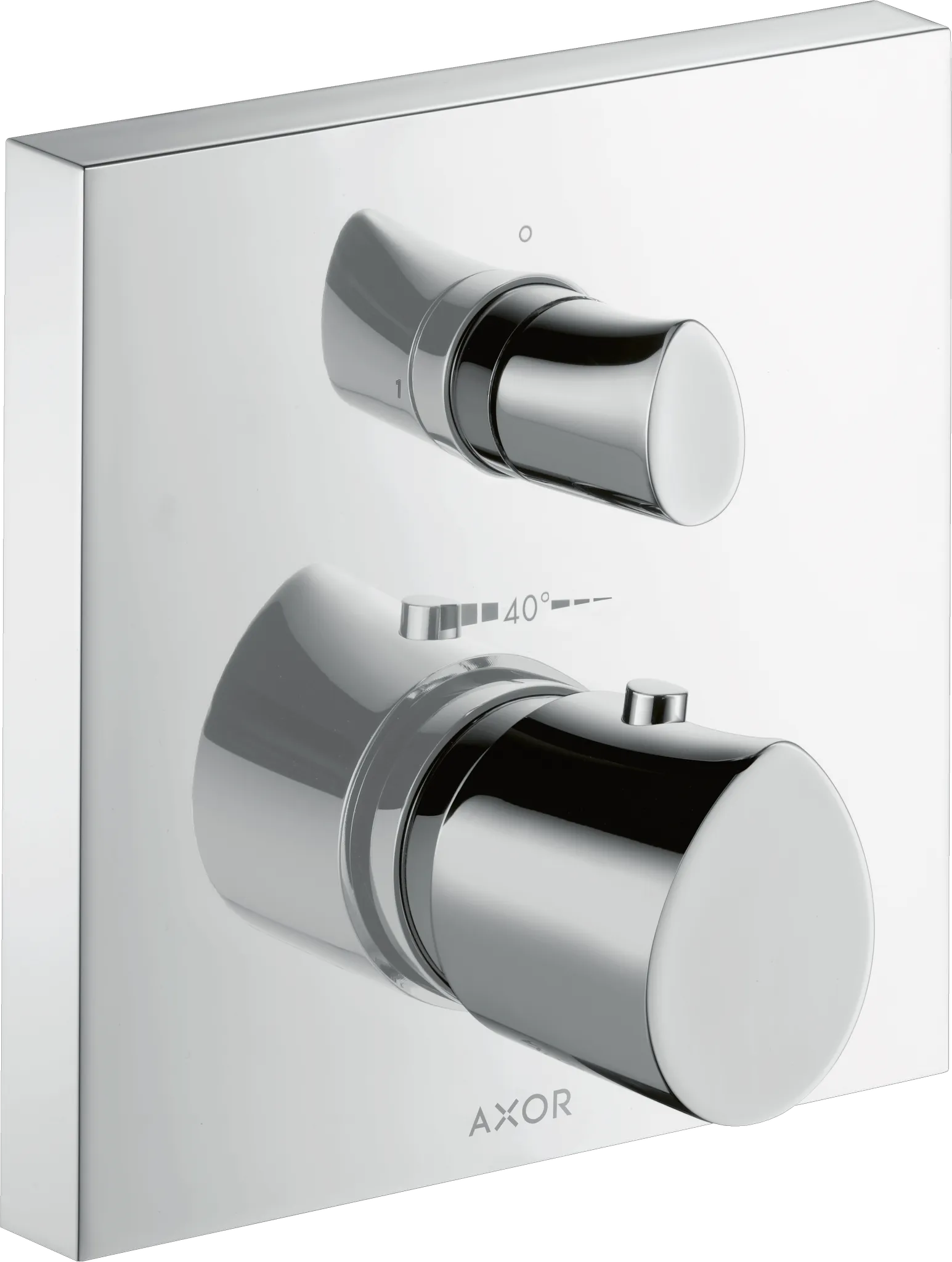 Hansgrohe AXOR Starck Organic Thermostat Unterputz mit Ab- und Umstellventil, Chrom Hansgrohe AXOR Starck Organic Thermostat Unterputz mit Ab- und Umstellventil, Chrom