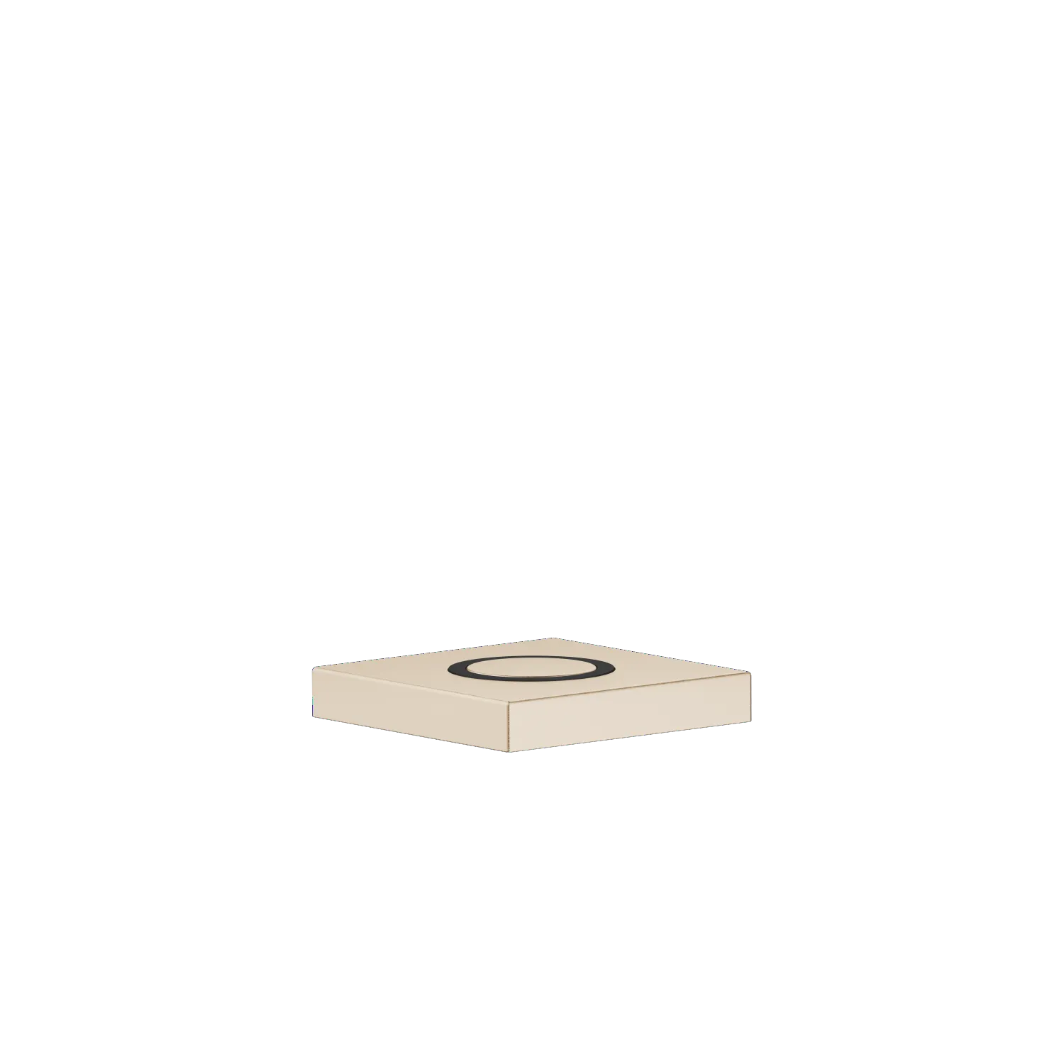 Dornbracht AIR SWITCH Bedienknopf SERIENNEUTRAL, Champagne gebürstet (22kt Gold), kompatibel mit Insinkerator Müllzerkleinerern wie Evolution