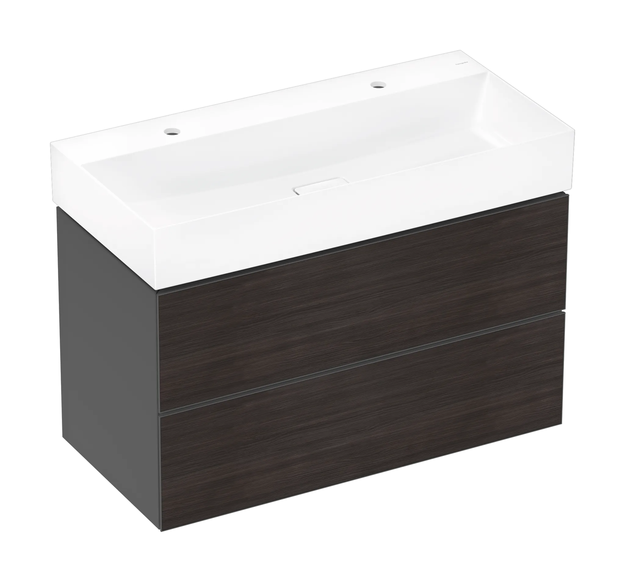 Hansgrohe Xevolos E Waschtisch 1000⁄480 mit 2 Hahnlöchern, SmartClean, Weiß Hansgrohe Xevolos E Waschtisch 1000⁄480 mit 2 Hahnlöchern, SmartClean, Weiß