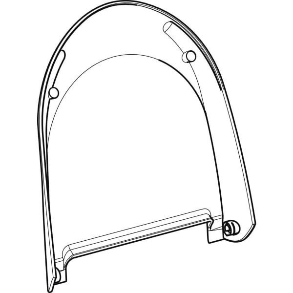 WC-Deckel für AquaClean 4000: weiß-alpin WC-Deckel für AquaClean 4000: weiß-alpin