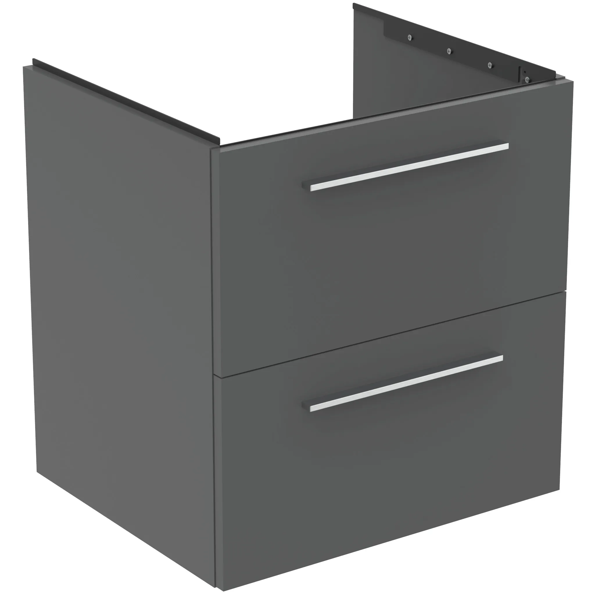 Ideal Standard Waschtischunterschrank „i.lifeB“ 60 × 63 × 50,5 cm Quarzgrau matt
