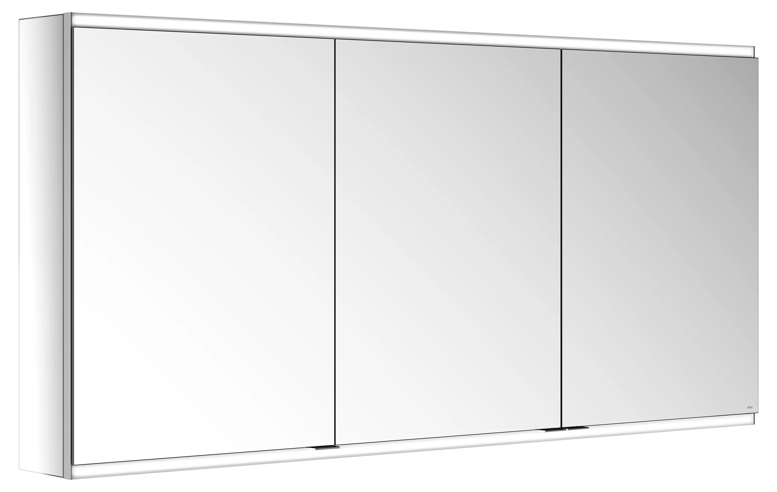 KEUCO Royal Modular 2.0 Spiegelschrank beleuchtet Wandvorbau, 2 Steckdosen, 1500x700x160 mm, silber-eloxiert