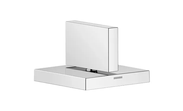 Dornbracht MEM Seitenventil rechtsschließend, Bronze gebürstet, Bohrungsdurchmesser 32 mm, Rosette 60 x 60 mm mit Kaltkennzeichnung Dornbracht MEM Seitenventil rechtsschließend, Bronze gebürstet, Bohrungsdurchmesser 32 mm, Rosette 60 x 60 mm mit Kaltkennzeichnung