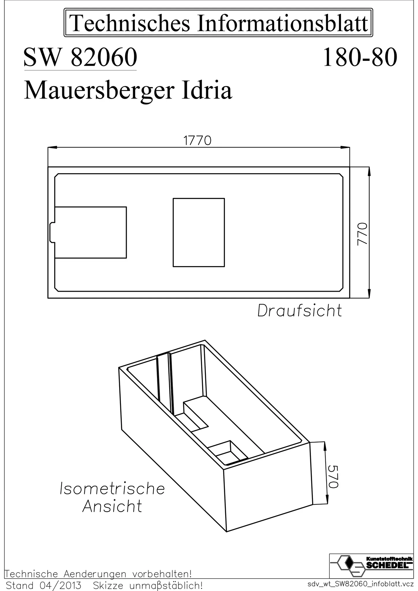 Mauersberger Styroporträger idria 180⁄80 1770x770x570 Mauersberger Styroporträger idria 180⁄80 1770x770x570