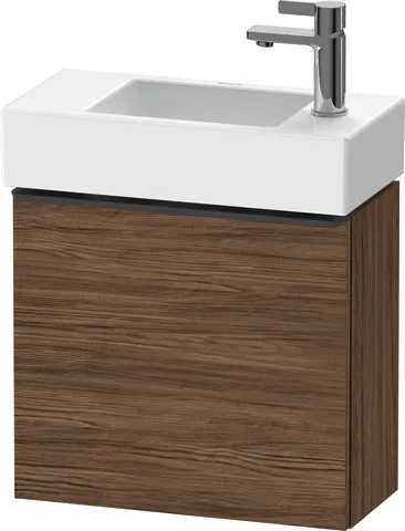 Duravit Waschtischunterschrank wandhängend „D-Neo“ 48,4 × 44 × 22,2 cm Nussbaum Dunkel Duravit Waschtischunterschrank wandhängend „D-Neo“ 48,4 × 44 × 22,2 cm Nussbaum Dunkel