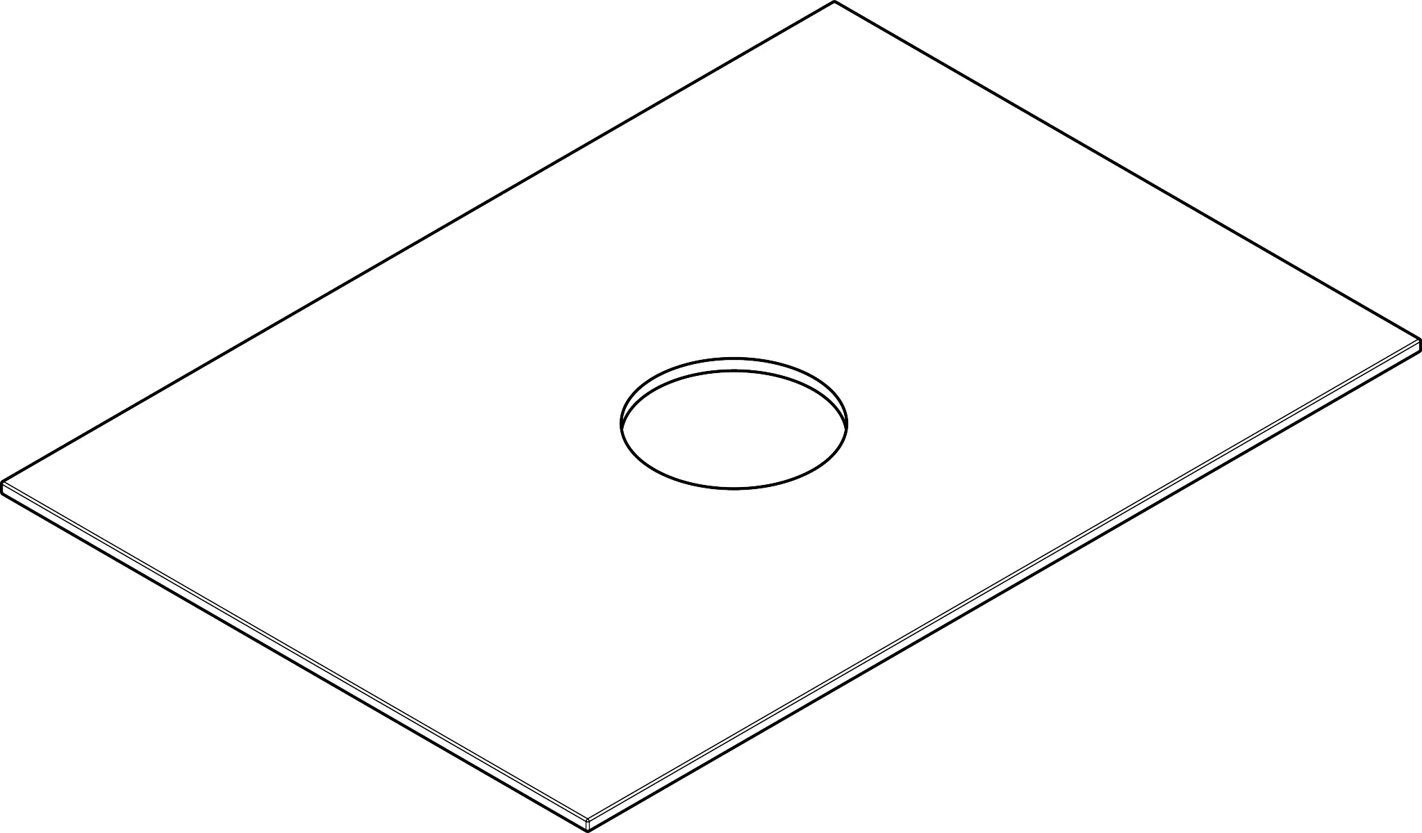 Hansgrohe Xevolos E Konsole Sandbeige Matt, 780 x 550 mm, mittiger Ausschnitt für Aufsatzwaschtisch ohne Hahnloch