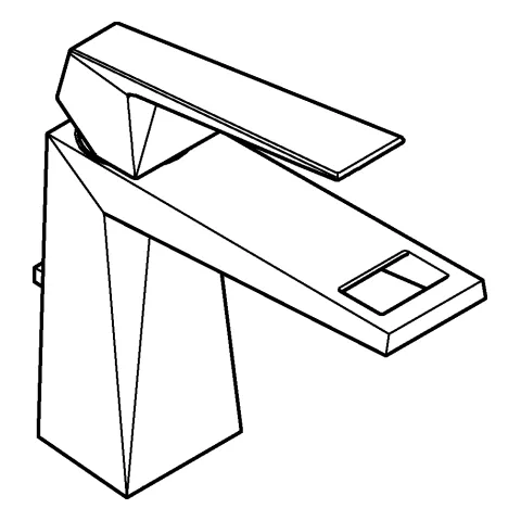 Grohe Allure Brilliant Einhand-Waschtischbatterie, ½ M-Size, chrom Grohe Allure Brilliant Einhand-Waschtischbatterie, ½ M-Size, chrom
