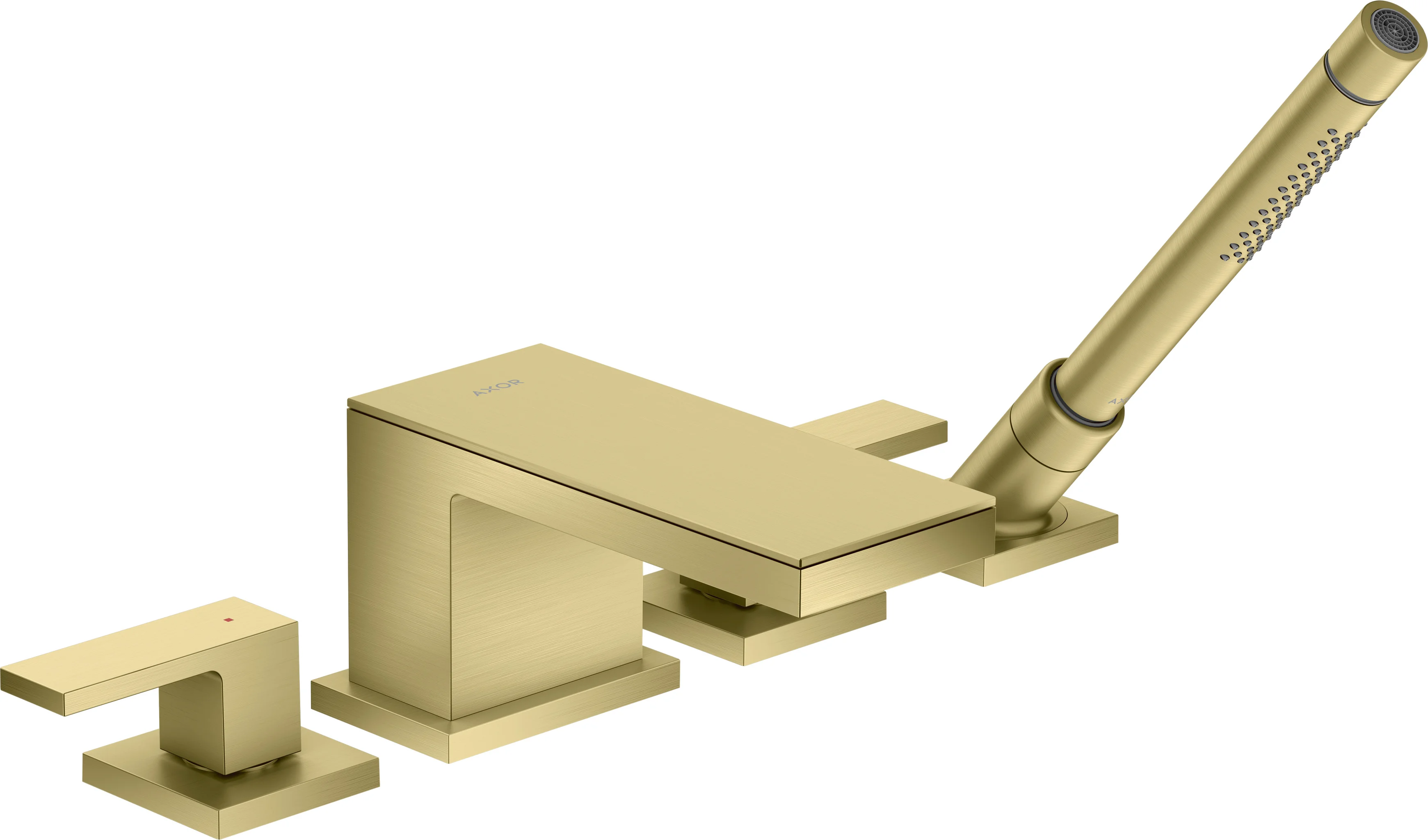 Hansgrohe AXOR MyEdition Platte 200 mm Metall Brushed Brass abnehmbar