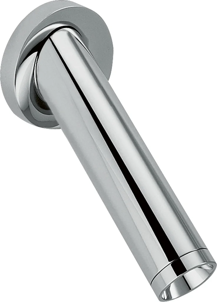Hansgrohe AXOR Starck Wanneneinlauf DN20 chrom, Ausladung 122 mm, max. Durchfluss 20 l/min bei 3 bar, Normalstrahl