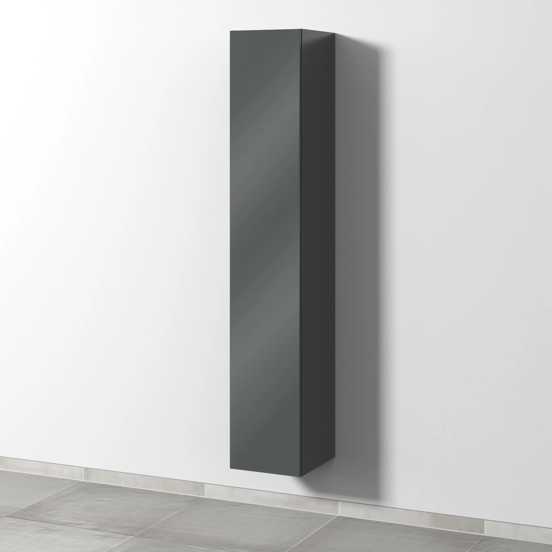 Sanipa Hochschrank „3way“ 300 × 1700 × 345 mm Anschlag links, in Anthrazit (glanz), Anschlag links Sanipa Hochschrank „3way“ 300 × 1700 × 345 mm Anschlag links, in Anthrazit (glanz), Anschlag links