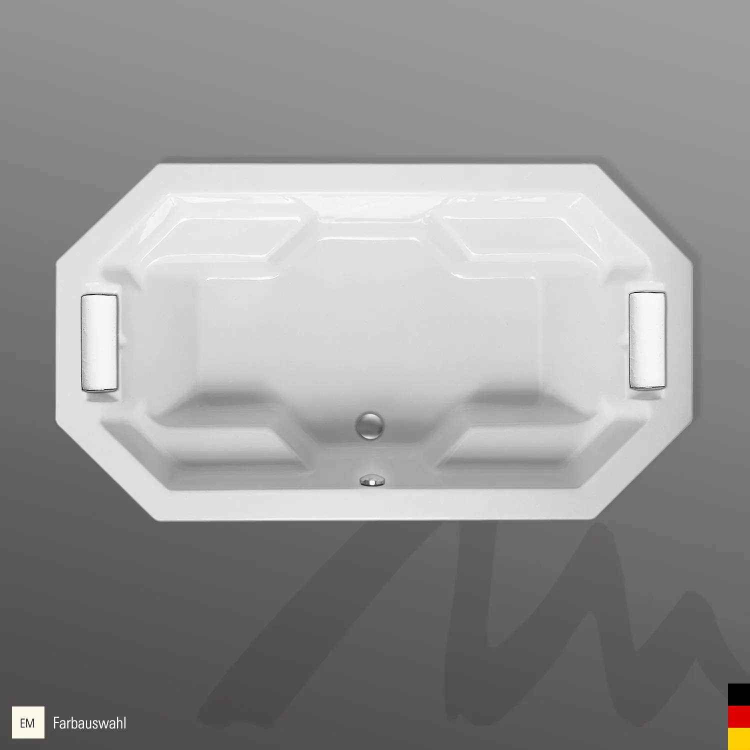 Mauersberger felina Acryl-Badewanne felina 200⁄112 2000x1120x495, Farbgruppe: 3