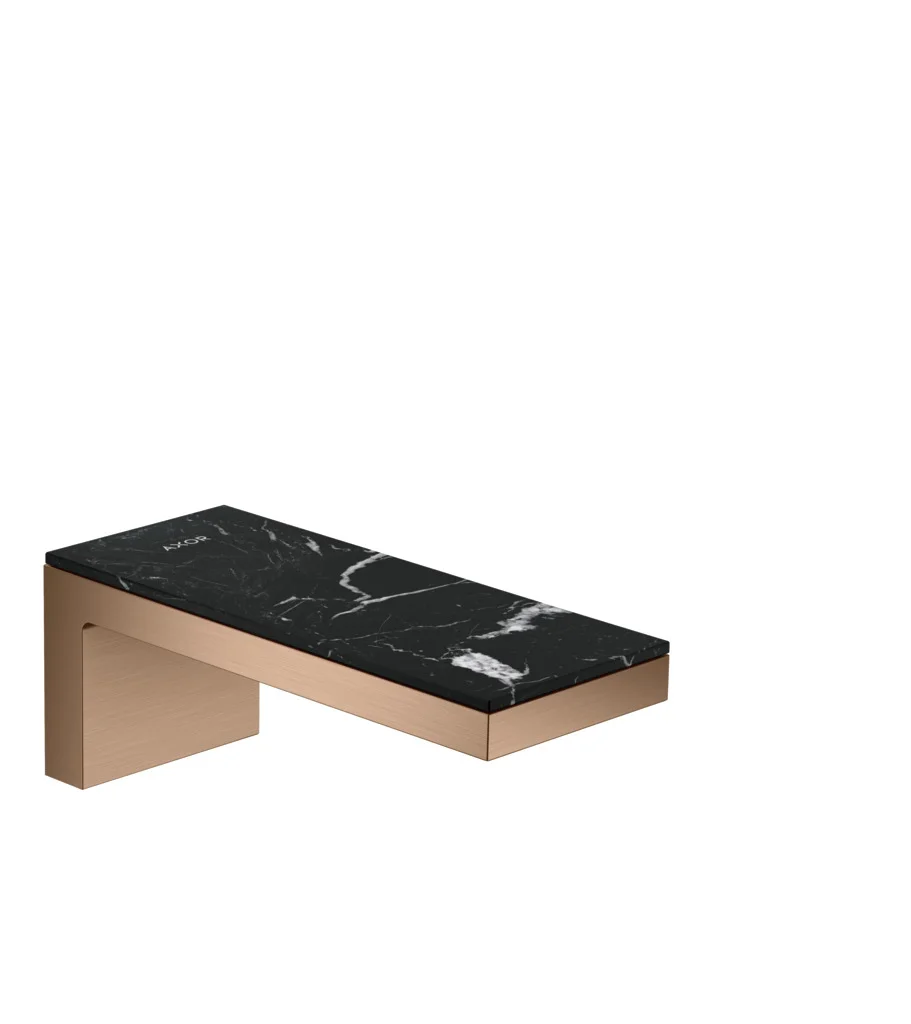 Hansgrohe AXOR MyEdition Platte 200 mm Marmor Nero Marquina abnehmbar