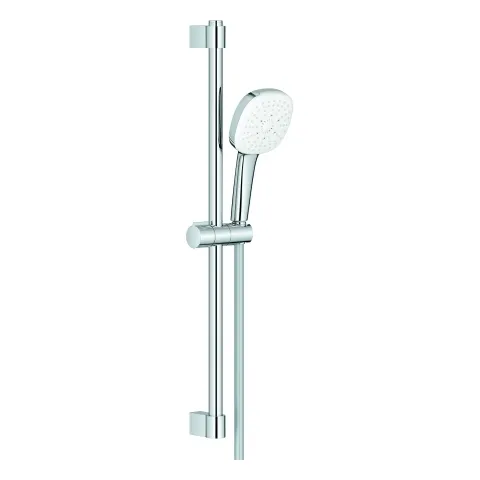 Brausestangenset Tempesta Cube 110 27579_3, 600mm, Handbrause Tempesta Cube 110, 3 Strahlarten: Rain/Jet/Massage, Brauseschlauch Relexaflex 1.750mm, Water Saving, maximaler Durchfluss (bei 3 bar): 8.4 l/min, chrom Brausestangenset Tempesta Cube 110 27579_3, 600mm, Handbrause Tempesta Cube 110, 3 Strahlarten: Rain/Jet/Massage, Brauseschlauch Relexaflex 1.750mm, Water Saving, maximaler Durchfluss (bei 3 bar): 8.4 l/min, chrom